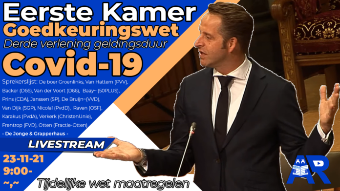 eerste kamer covid verlenging